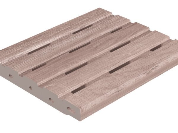 Ordesa Marron - Monocompact Grooved Grid