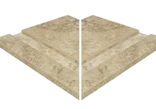 Petra Ocre - Overflowing External Edge