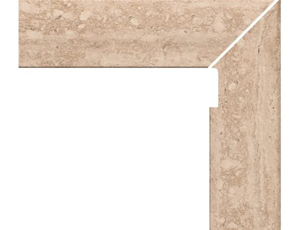 Travertino Beige - Straight string Right side