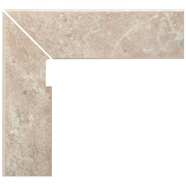 Petra Beige - Straight String Right Side