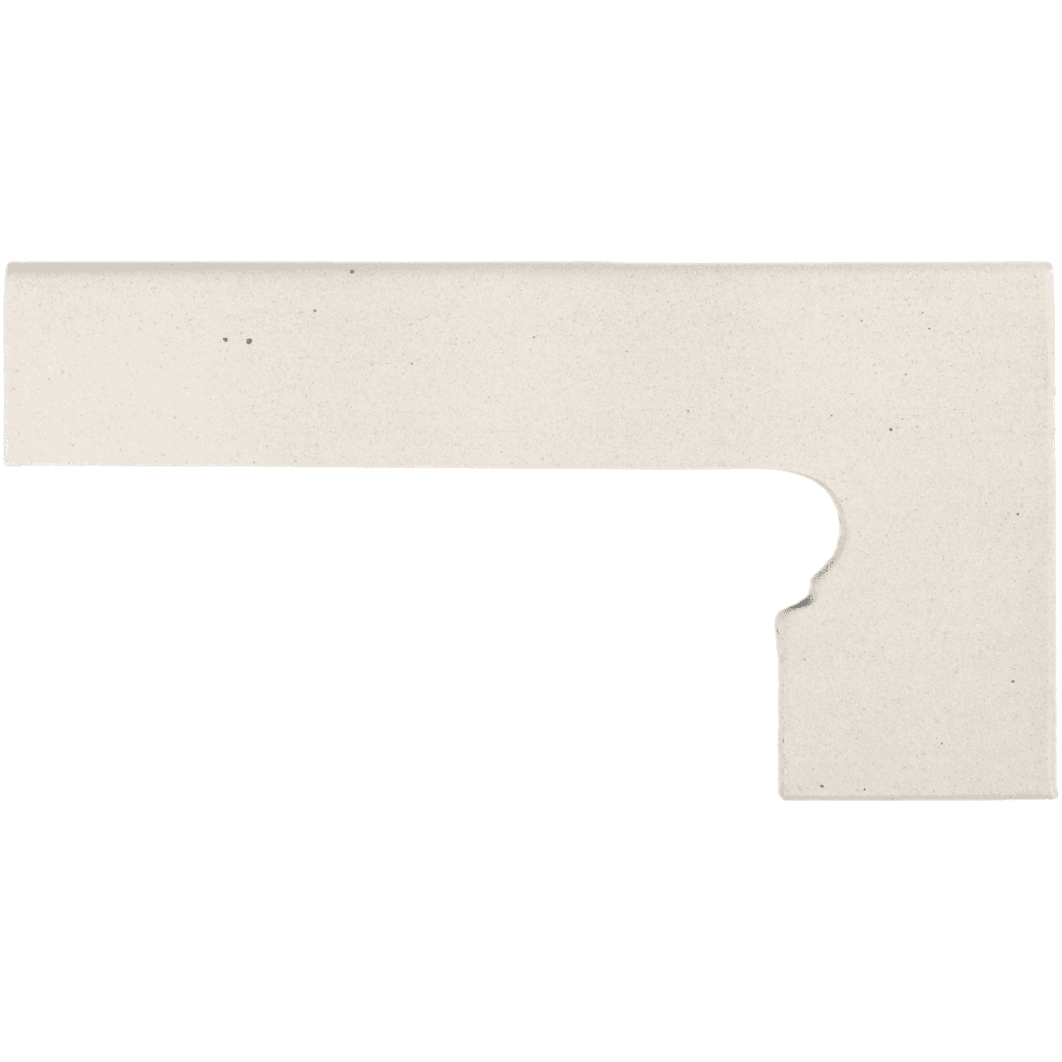 Cotto Blanco - Rounded String Right Side