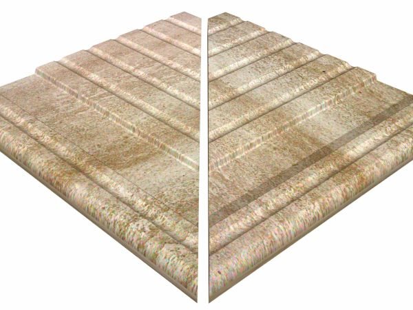 Columbia Beige - Overflowing external edge