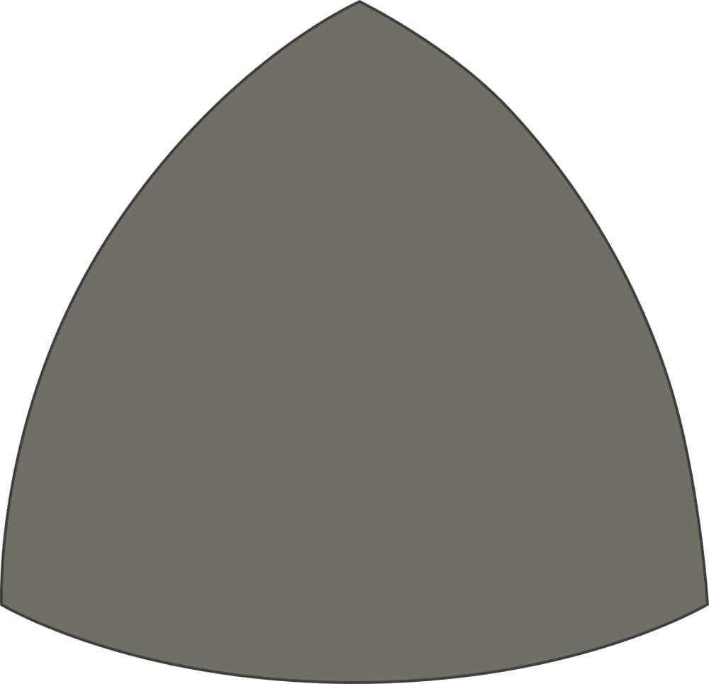 Aciker Plus Grey Round External Mitre (Escocia)