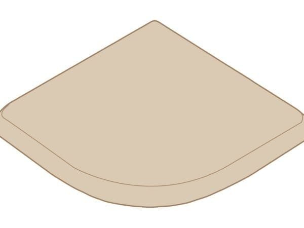 Aciker Plus Natural Bullnose External Corner