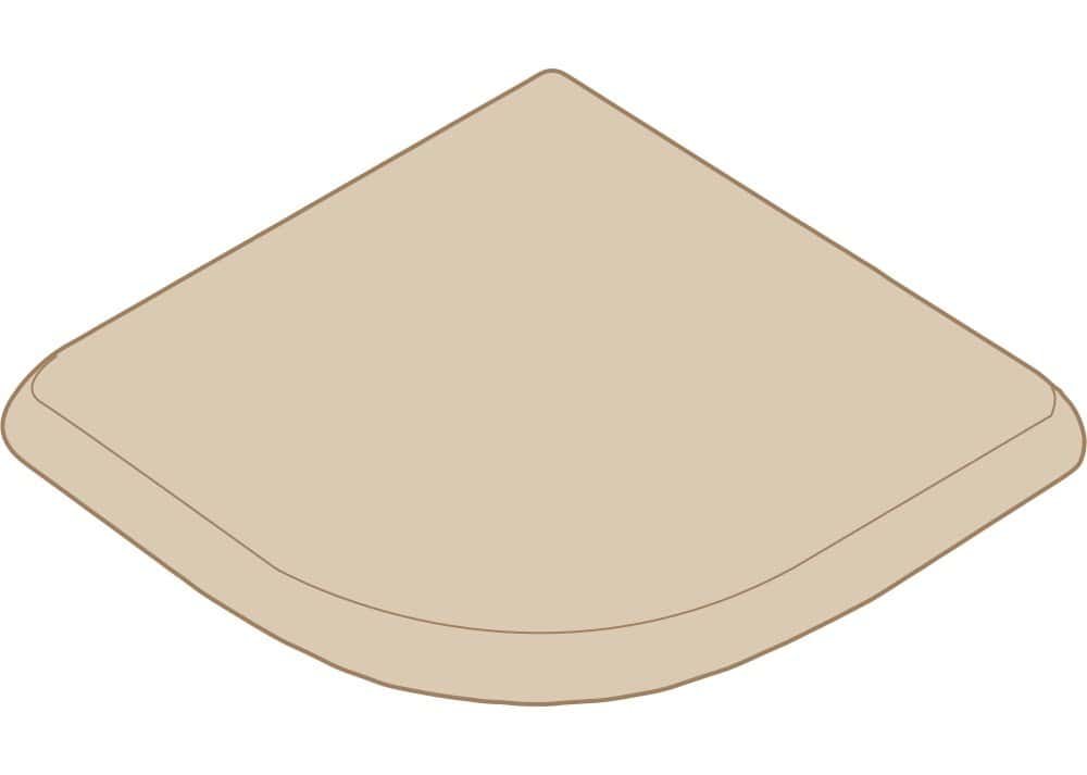 Aciker Plus Natural Bullnose External Corner