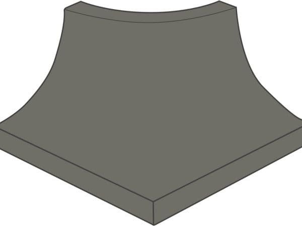 Aciker Plus Grey External Mitre Corner