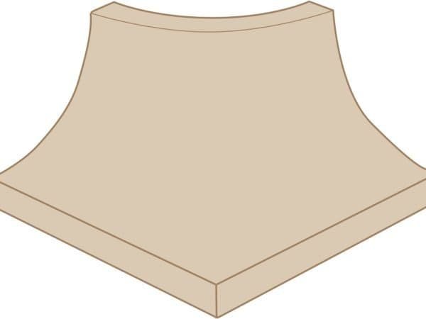 Aciker Plus Natural External Mitre Corner