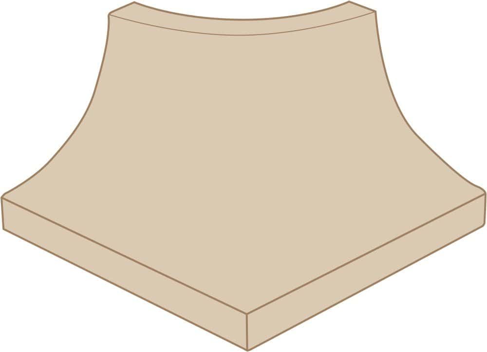 Aciker Plus Natural External Mitre Corner