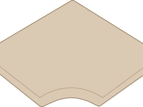 Aciker Plus Natural Bullnose Internal Corner