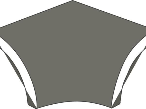 Aciker Plus Grey Internal Mitre Corner