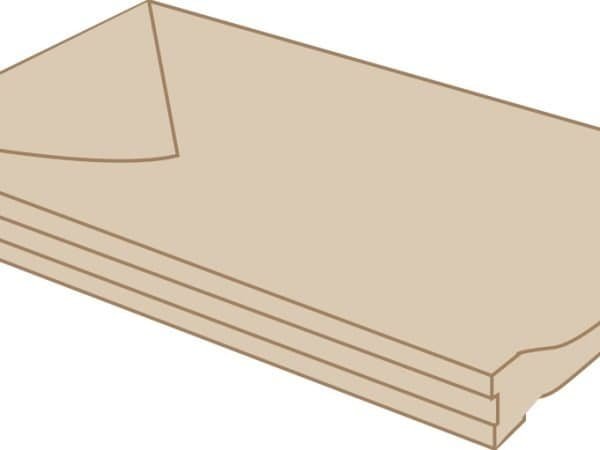 Aciker Plus Natural End Channel Piece